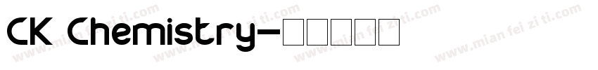 CK Chemistry字体转换